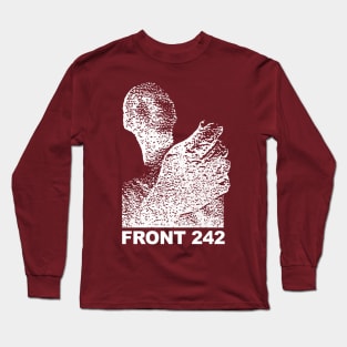 Front 242 ††† Fanart Tribute Design Long Sleeve T-Shirt